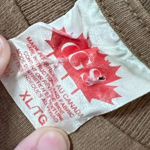 VINTAGE TORONTO CANADA ๐ BROWN EMBROIDERED SINGLE STITCH MEN XL - Picture 6 of 7